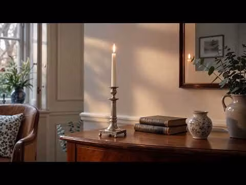 Hoof, candlestick in pewter, from Munak Sweden