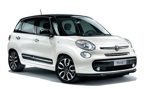 Solfilm til Fiat 500L. Ferdig tilpasset solfilm til alle Fiat biler.