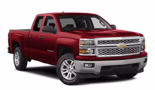 Solfilm til Chevrolet Silverado Double cab. Ferdig tilpasset solfilm til alle Chevrolet biler.