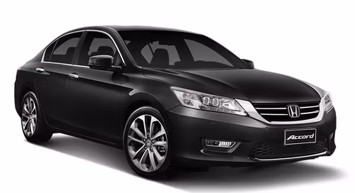 Solfilm til Honda Accord sedan. Ferdig tilpasset solfilm til alle Honda biler.
