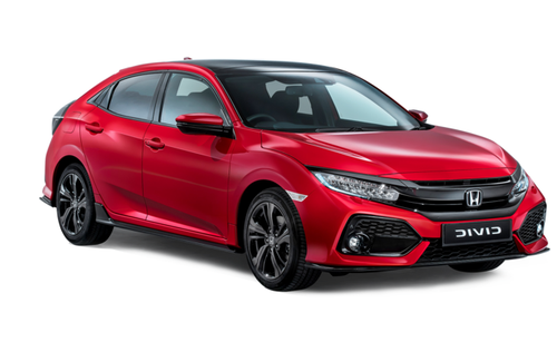 Solfilm til Honda Civic 5-dørs. Ferdig tilpasset solfilm til alle Honda biler.