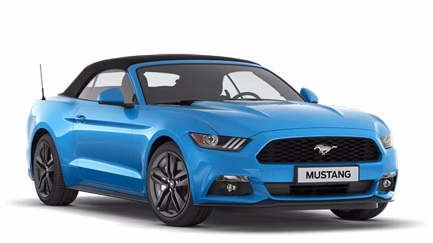 Solfilm Ford Mustang cabriolet- Ferdigskåret, Avtakbar & Limfri