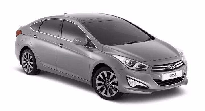 Solfilm Hyundai i45 sedan- Ferdigskåret, Avtakbar & Limfri