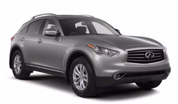 Solfilm Infiniti FX- Ferdigskåret, Avtakbar & Limfri