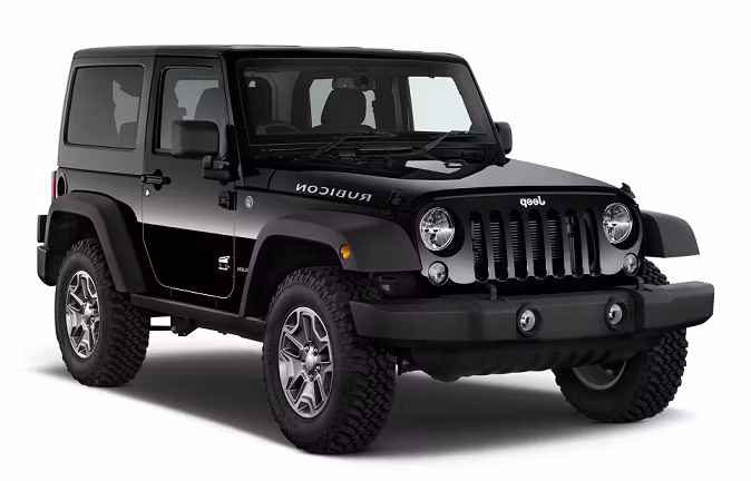 Solfilm Jeep Wrangler- Ferdigskåret, Avtakbar & Limfri