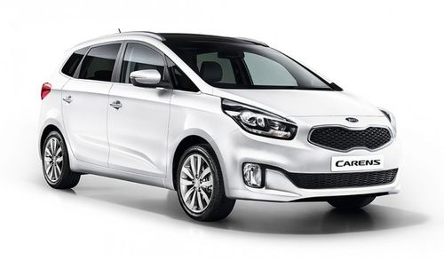 Solfilm til Kia Carens. Ferdig tilpasset solfilm til alle Kia biler.