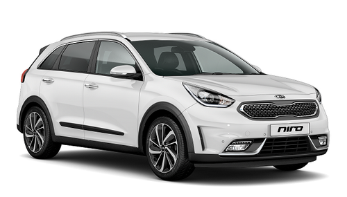 Solfilm til Kia Niro. Ferdig tilpasset solfilm til alle Kia biler.
