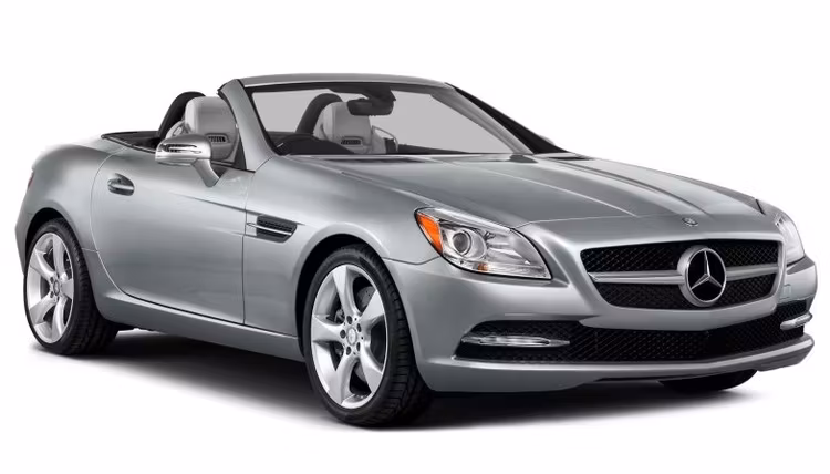Solfilm Mercedes SLK- Ferdigskåret, Avtakbar & Limfri