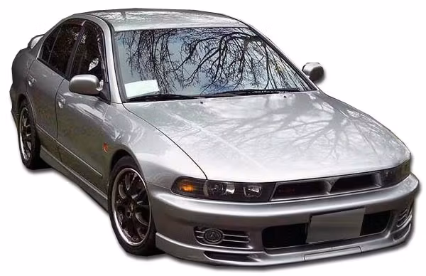 Solfilm Mitsubishi Galant sedan- Ferdigskåret, Avtakbar & Limfri