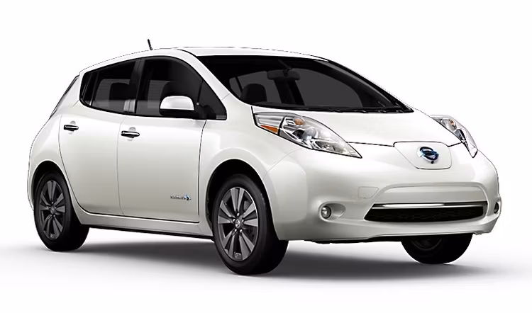 Solfilm Nissan Leaf- Ferdigskåret, Avtakbar & Limfri