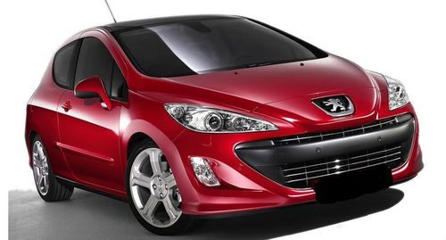 Solfilm til Peugeot 308 3-d. Ferdig tilpasset solfilm til alle Peugeot biler.
