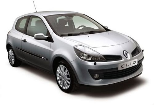Solfilm til Renault Clio 3-d. Ferdig tilpasset solfilm til alle Renault biler.