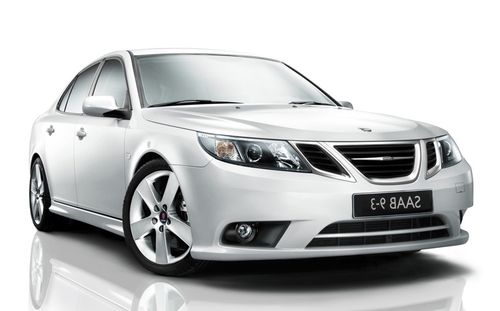 Solfilm til SAAB 9-3 sedan. Ferdig tilpasset solfilm til alle Saab biler.