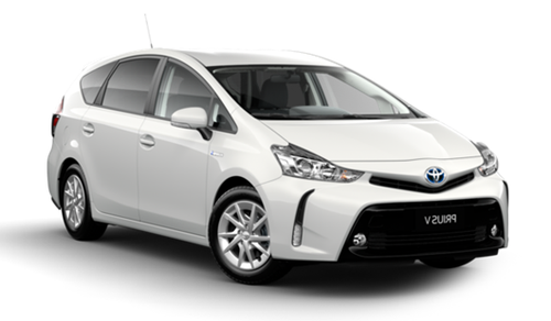 Solfilm til Toyota Prius Plus. Ferdig tilpasset solfilm til alle Toyota biler.