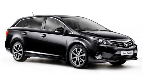 Solfilm til Toyota Avensis Touring. Ferdig tilpasset solfilm til alle Toyota biler.