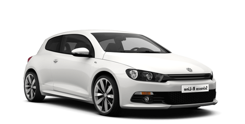 Solfilm til Volkswagen Scirocco. Ferdig tilpasset solfilm til alle Volkswagen biler.