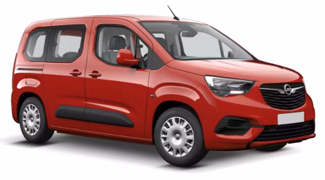 Solfilm Opel Combo L1- Ferdigskåret, Avtakbar & Limfri