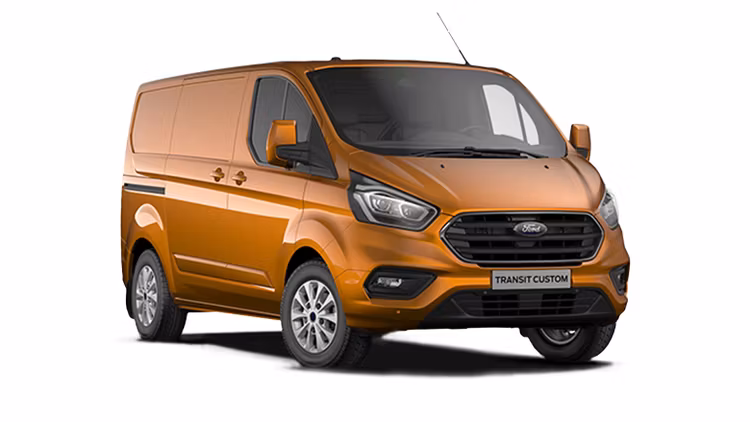 Solfilm Ford Transit Custom van- Ferdigskåret, Avtakbar & Limfri