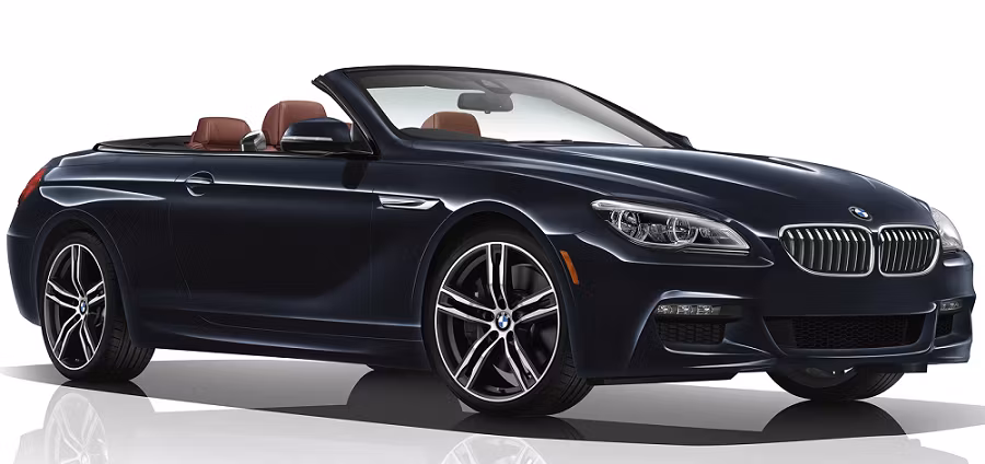 Solfilm BMW 6-serie Cabriolet- Ferdigskåret, Avtakbar & Limfri