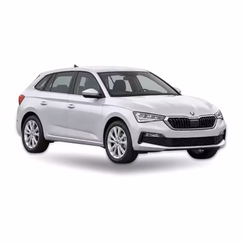 Silver Skoda Scala (2019 onwards) – precut window tint film kit