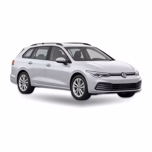 Silver Volkswagen Golf station wagon (1993 onwards) – precut window tint film kit