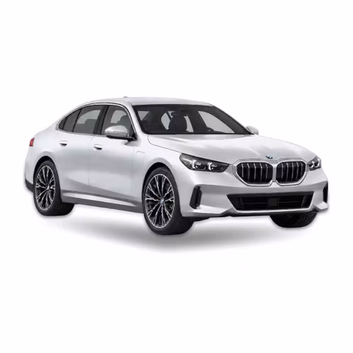 Silver BMW i5 sedan (2024 onwards) – precut window tint film kit