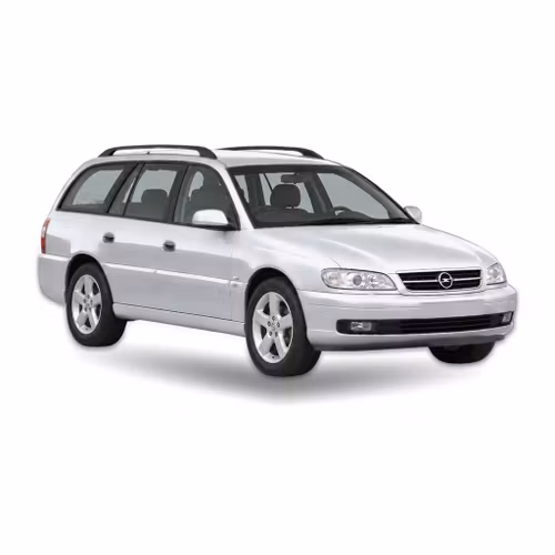 Silver Opel Omega station wagon (1994–2003) – precut window tint film kit