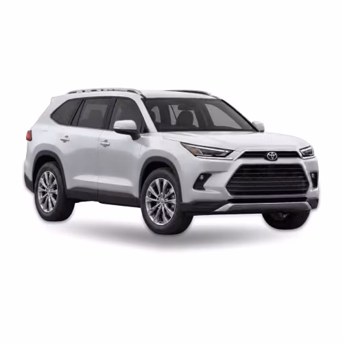 Silver Toyota Grand Highlander (2024 onwards) – precut window tint film kit