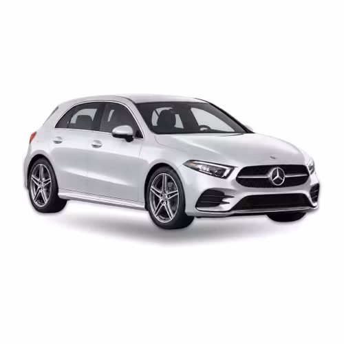 Silver Mercedes A-Class (1997 onwards) – precut window tint film kit
