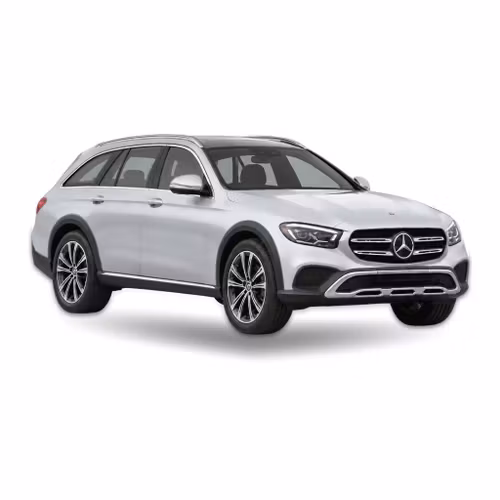Silver Mercedes E-Class station wagon (1985 onwards) – precut window tint film kit