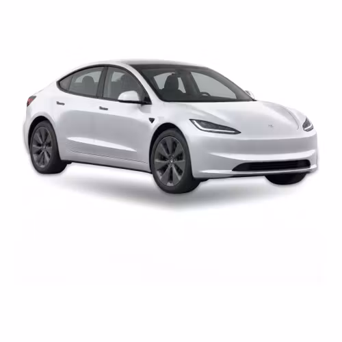 Silver Tesla Model 3 Highland (2023 onwards) – precut window tint film kit