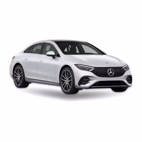 Silver Mercedes EQE sedan (2023 onwards) – precut window tint film kit