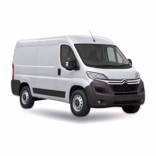 Silver Citroën Jumper Van (2006 onwards) – precut window tint film kit
