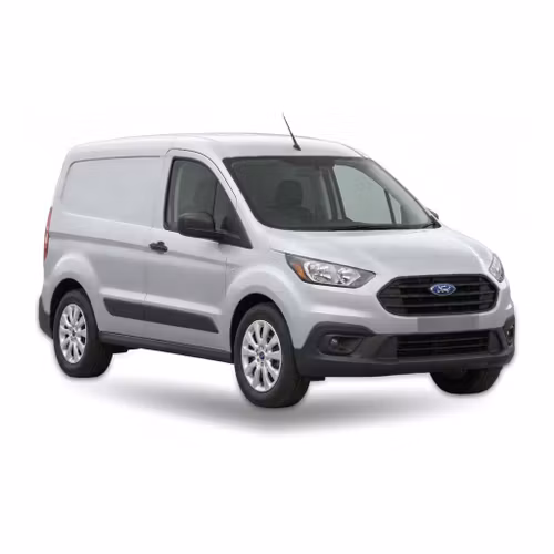 Silver Ford Transit Courier Van (2013 onwards) – precut window tint film kit