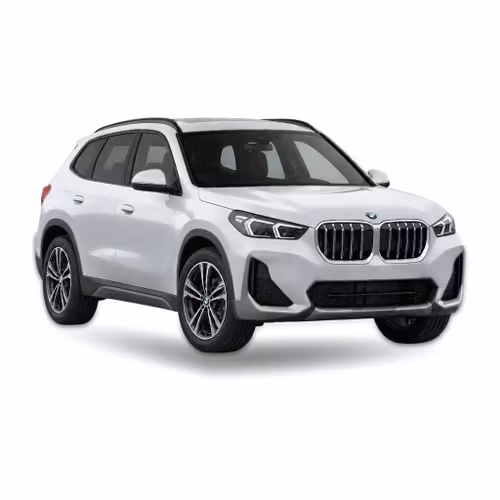 Silver BMW iX1 (2022 onwards) – precut window tint film kit