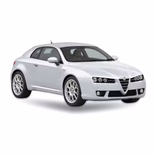 Silver Alfa Romeo Brera (2005–2010) – precut window tint film kit