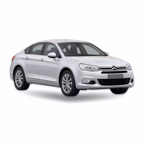 Silver Citroën C5 sedan (2001 onwards) – precut window tint film kit