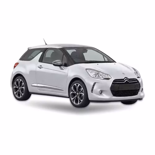 Silver Citroën DS3 (2010 onwards) – precut window tint film kit