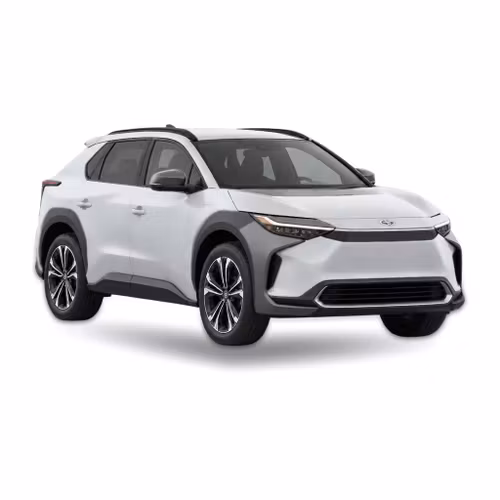 Silver Toyota bZ4X (2023 onwards) – precut window tint film kit