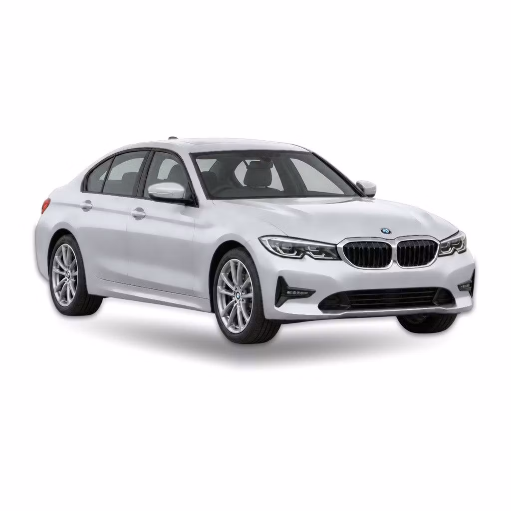 Window tint BMW 3-series sedan
