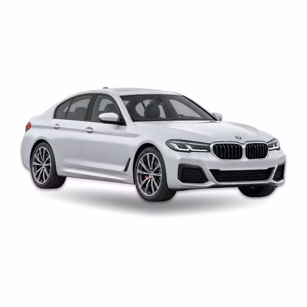 Window tint BMW 5-series sedan