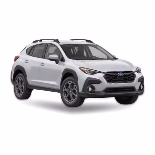 Silver Subaru Crosstrek (2018 onwards) – precut window tint film kit