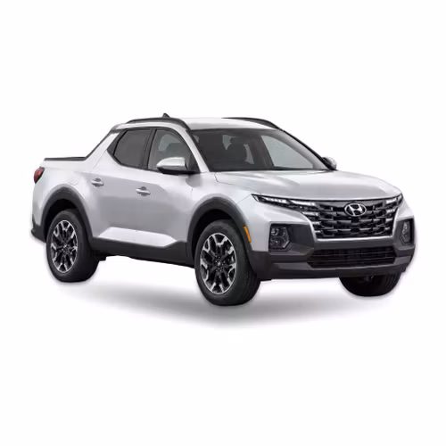 Silver Hyundai Santa Cruz (2022 onwards) – precut window tint film kit