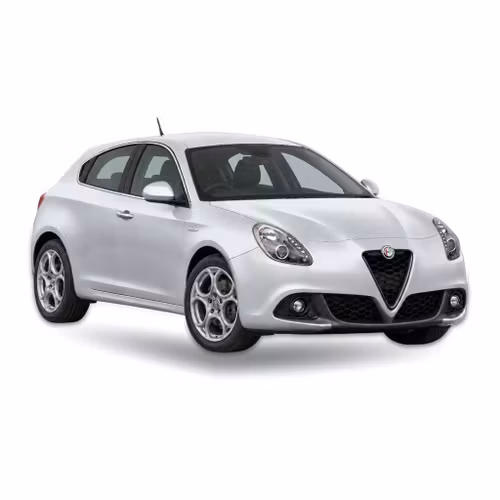 Silver Alfa Romeo Giulietta (2010 onwards) – precut window tint film kit