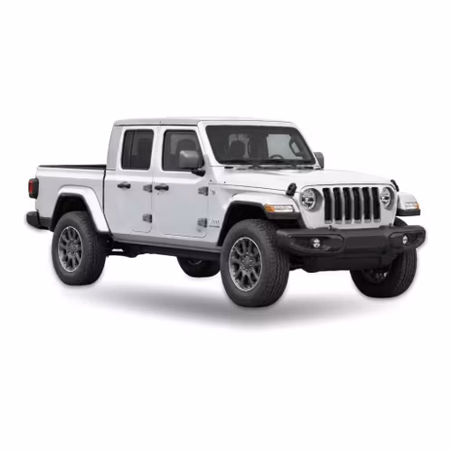 Silver Jeep Gladiator (2020 onwards) – precut window tint film kit
