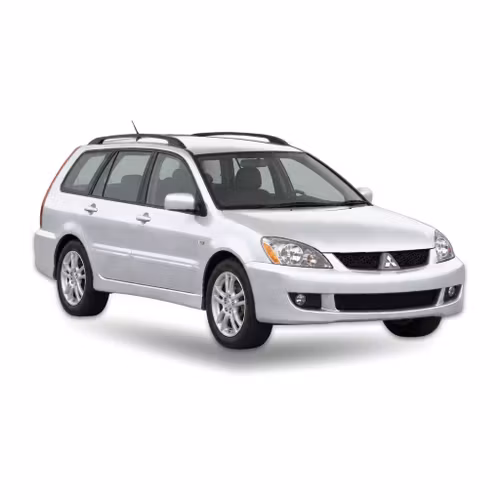 Silver Mitsubishi Lancer station wagon (2003–2008) – precut window tint film kit