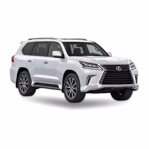 Silver Lexus LX (2022 onwards) – precut window tint film kit
