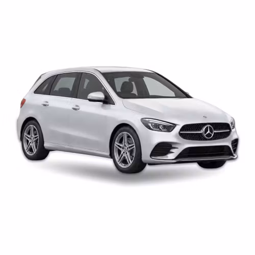 Silver Mercedes B-Class (2005 onwards) – precut window tint film kit
