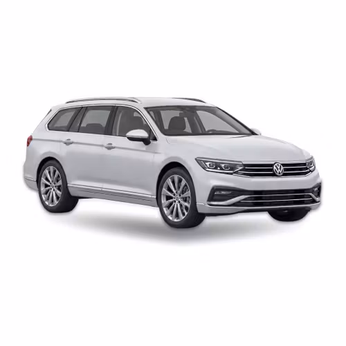 Silver Volkswagen Passat station wagon (1994 onwards) – precut window tint film kit