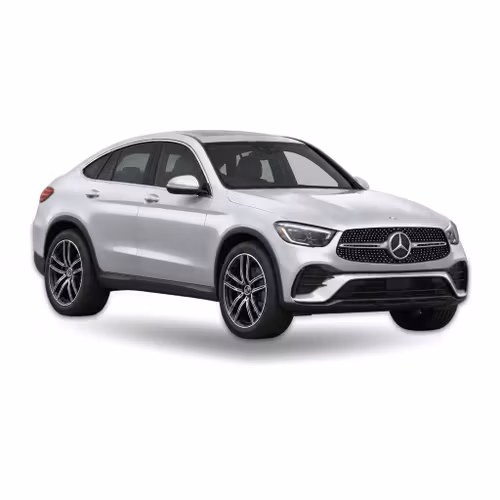 Silver Mercedes GLC coupe (2017 onwards) – precut window tint film kit